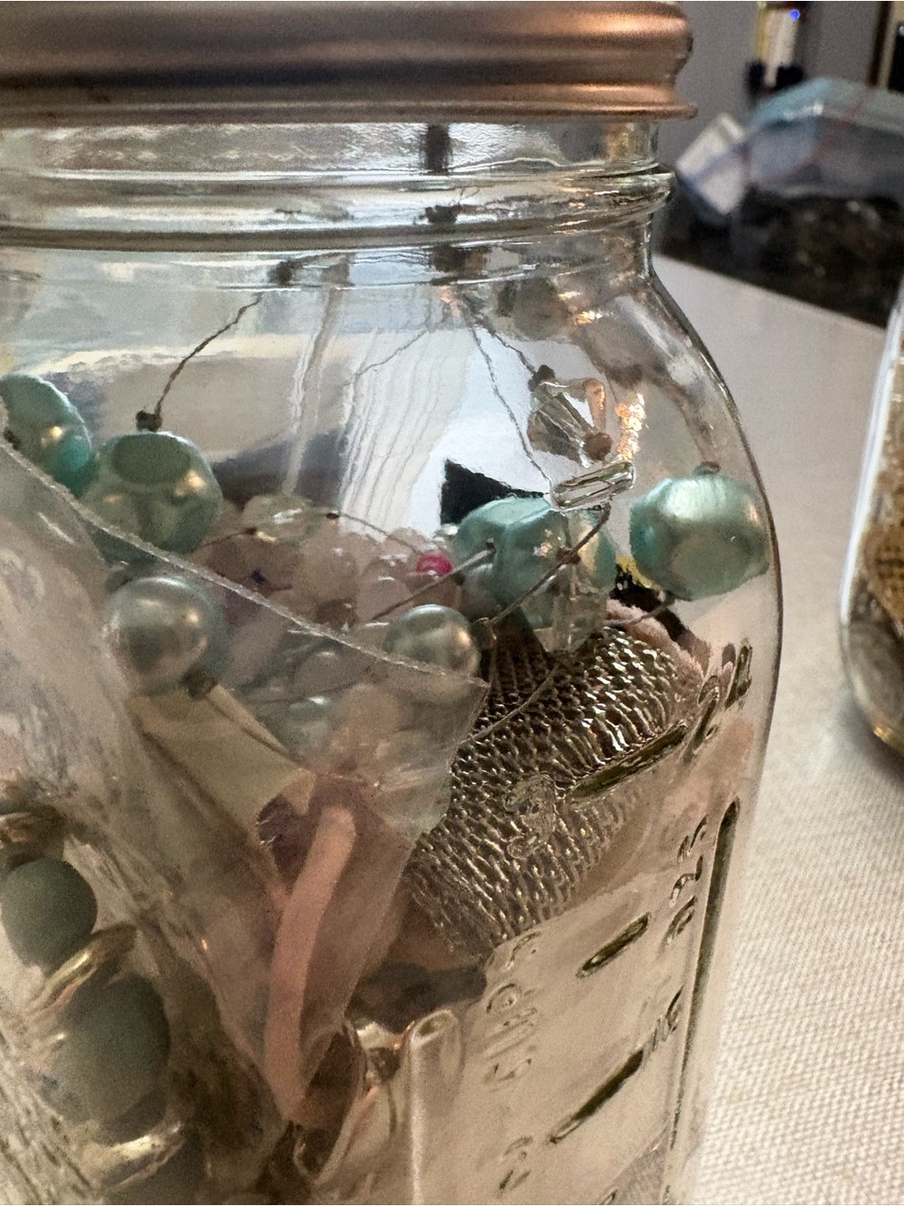 MYstery costume jewellery jar